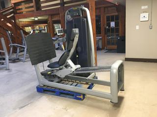 Techno Gym 2SC-Class Leg Press with 500lb Weight Stack, S/N M95160-AML08000198.  (AU)