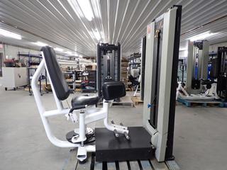 Precor Inner Thigh with 205lb Weight Stack, S/N BWKLC22100001. (WH)