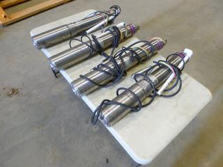 (4) Berkeley Submersible Well Pumps, Model L5P4CMGS-05, 1/2 HP, 5 GPM  (L-2-1) 