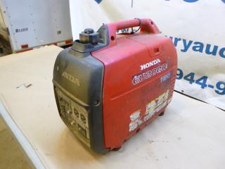 Honda EU2000i Gas Powered Inverter Generator, 120V, 60Hz, Single Phase, 4300 RPM, *Note: Working Condition Unknown* (J-2-1)