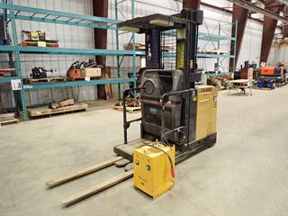 Caterpillar NOR30 Stand Up Forklift c/w 24 Volts, 907 KG Max. Capacity, 4 Ft. Forks w/ Vulcan A2T24/40 Battery Charger, 24V, 40A, S-99951. SN 2ML04290