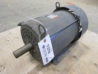 Dayton Industrial Motor, 7.5 HP, 1760 RPM, 575V, 7.4A, 3-Phase  (L-1-1)