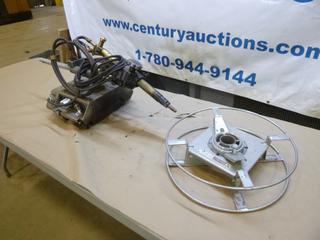 Victor Cutting Machine, Model VCM 200, 110VAC, c/w Wire Reel, *Note: Working Condition Unknown*  (K-2-1)