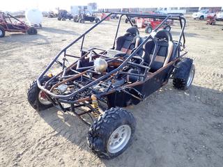 Two-Seater Dune Buggy, 25x8-12 Front Tires, 25x10-12 Rear Tires, *Note: No Engine, Flat Front Tires, Running Condition Unknown*