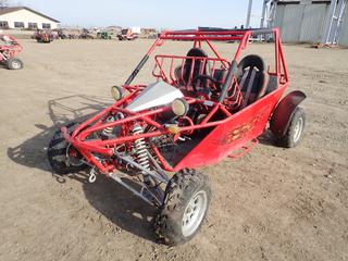 Two-Seater Dune Buggy, 25x8-12 Front Tires, 25x10-12 Rear Tires, VIN L7DRFNL078C000084, c/w 2,000 lb. Front Winch, *Note: No Engine, Running Condition Unknown*