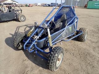 Stinger Single-Seater Dune Buggy, Model CH740S, c/w Kohler Command Pro27 725cc, A/T 21x7-10 Front Tires, A/T 22x11-10 Rear Tires, SN 180106740352021116100110, *Note: (1) Running Condition Unknown, Flat Rear Tire, Runs, Carb Leaking Gas*