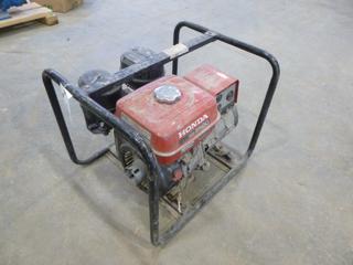 Honda Generator, Model EZ3500, 120/240V, 60 Hz, Single Phase, c/w GX240 Honda Engine, 242 CM  *Note: Working Condition Unknown*  (W-1-1)