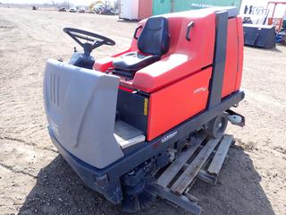 Power Boss Admiral Series, Model Admiral 38C, Ride-On Cylindrical Floor Scrubber, 5.5 KW, 36V, SN F Admiral 38 C 0148 4, 38 In. (W) Scrub Area, *Note: Working Condition Unknown* (PL#6739)
