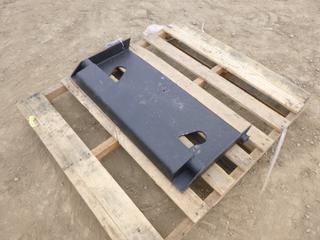 Thomas Backing Plate Skid Steer Attachment