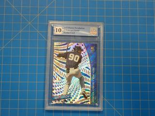2021 Panini Revolution RC, MLB Baseball Rookie Card, Estevan Florial, 2,  *Graded 10 By Great Canadian Grading*  (Office)