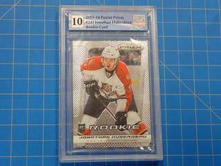 2013-14 Panini Prizm RC, NHL Rookie Hockey Card, Jonathan Huberdeau, 243, *Graded 10 By Great Canadian Grading*  (Office)