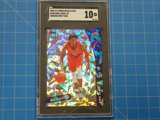 2020-21 Panini Revolution NBA Basketball Card, Chinese New Year, Kira Lewis Jr., 108, Rookie Card, *Graded 10 GM By SGC*  (Office)