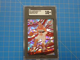 2020-21 Panini Revolution NBA Basketball Card, Chinese New Year, Corey Kispert, 136, Rookie Card, *Graded 10 GM By SGC*  (Office)