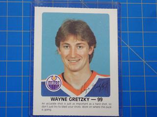 1984-85 Old Dutch, Post, Red Rooster Food Store Hockey Card, Wayne Gretzky-99  (Office)