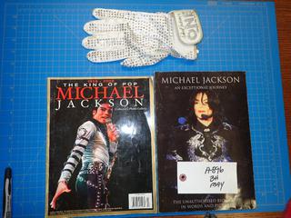 1958-2009 The King of Pop, Michael Jackson, Collector's Photo Gallery, Michael Jackson, An Exceptional Journey, The Unauthorized Biography and Michael Jackson ONE Cirque Du Soleil Glove  (Office)
