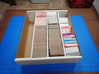 Box of Assorted Baseball Cards, Various Brands  (Office)