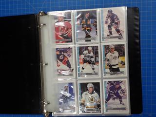 Binder Of Assorted Collectible Hockey Cards  (Office)