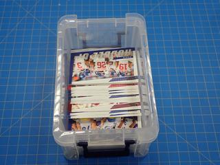 Qty of Assorted Football Cards, Including; Draft Picks, Last Call, Huddle Up And Power House  (Office)
