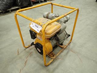 Robin Subaru 3 In. Trash Pump, Model EH25, c/w Pro OHV 8.5 HP Engine, SN 1013199  (W-1-2)