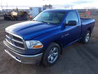 2010 Ram 1500 Pickup 2WD, c/w 5.7L V8 Hemi, A/T, A/C, 275/55R20 Tires, Showing 279,421 KMs, VIN 3D7JB1ET0AG110346, *Note: Body and Bed Rust and Dents, Damaged Glass*