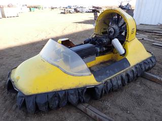 Hovertechnics Inc. Hoverjet GT Personal Hovercraft, Model 5900200, 2-Person, c/w 2 Cyl Yamaha, 2-Person, 400 Lbs. Capacity, 11 Ft. x 78 In. *Note: Running Condition Unknown*  (Row5)