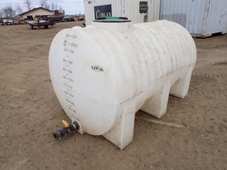 UFA Horizontal Leg Liquid Storage Tank, SKU 007-56836, 2,273L, 80 In. x 4 Ft. x 4 Ft., *Note: Last Contained Diesel*