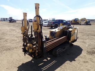 2008 Vermeer D7X11 Series II Navigator Tracked Directional Drill c/w Kubota V1505-T, SN 1JK5396, Showing 3,315 Hrs., VIN 1VRZ130Z881000855, 66 In. x 9 In. Rubber Tracks, c/w Qty of 74 In. Drilling Rods, *Note: Running Condition Unknown*