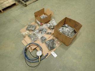 Qty of Assorted Hydraulic Fittings, Parts and Hardware  (O-3-3)