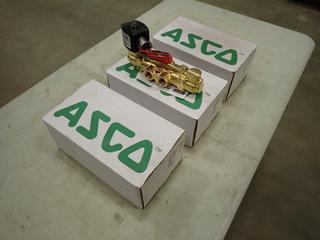 (3) Asco Valves, 24V, Series 362A*40831309 *Note: Unused As Per Consignor*  (C-2)