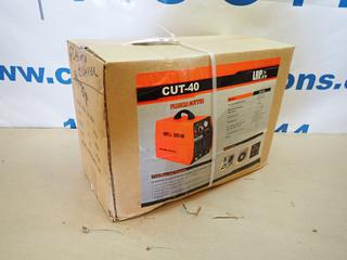 Unused LRP Cut-40 DC Inverter Plasma Cutter, 110-120V/230-240V, Single Phase, 60 Hz  (S-4-3)