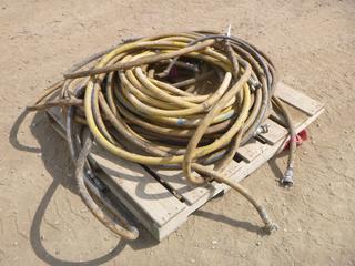 Qty of Assorted Air Hose, Including Green Line 3/4 In. 300 PSI, 400 PSI, Etc.  (Row4)