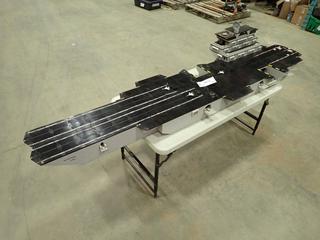 Megga Blocks Ship, USS Navel Carrier, 7 Ft. x 1 Ft. 10 In.  (b-1)
