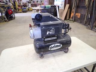 Prime Distribution Group Model IHHD2518L-PRI Compressor w/ 115V, 11A, Single Phase, 60 HZ, 3.2 Gallon Tank, SN 0001122  (T-2-1)