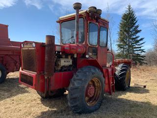 1968 Versatile 118 FWD Tractor c/w 5.8L Cummins Diesel, 18.4-30 Tires. Showing 4,254 Hrs., SN 44268,  **Note: Non-Running Condition, Buyer Responsible For Loadout, Item Located Offsite Near Egremont, Contact Chris For More Information 587-340-9961**