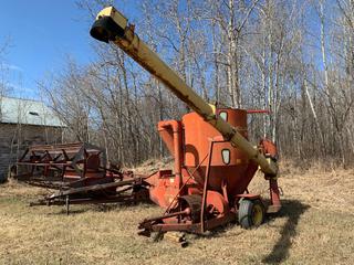 New Holland 352 Grinder Mixer, SN 161456 **Note: Working Condition Unknown, Buyer Responsible For Loadout, Item Located Offsite Near Egremont, Contact Chris For More Information 587-340-9961**