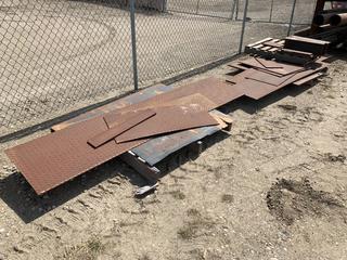 Qty Of Scrap Metal Plates and I-Beam **Note: Located Offsite In Spruce Grove, Contact Chris For More Information 587-340-9961**