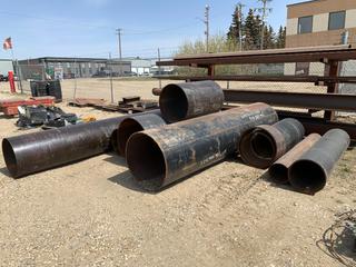 Qty Of Various Size Pipe, Approx. 10 In. To 30 In. Diameter **Located Offsite In Spruce Grove, Contact Chris For More Information 587-340-9961**