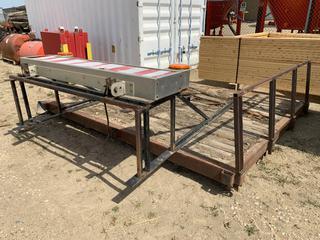 (1) Wide Load Sign, (1) Flat Deck Approx 7 Ft. x 9 Ft. **Note: Located Offsite In Spruce Grove, Contact Chris For More Information 587-340-9961**