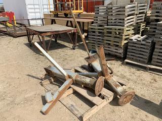 (1) Set Of Trailer Dolly Legs **Note: Located Offsite In Spruce Grove, Contact Chris For More Information 587-340-9961**