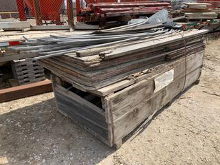 Qty of Trailer Siding Kit w/ Wood and Metal Support Beams **Note: Located Offsite In Spruce Grove, Contact Chris For More Information 587-340-9961**