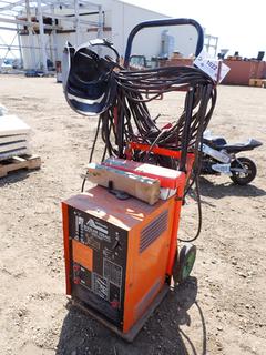 Acklands Sizzler 225AC ARC Welder, 200/230V, 60 HZ, Single Phase, SN JJ503410, c/w Welding Helmet and Qty of Welding Rods  (Z)