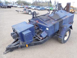 S/A Hot Tar Roofing Trailer, 11 Ft. X 54 In. C/w 3-Pt Hitch, Briggs & Stratton Engine And LT235/85 R16 Tires. *Note: No Trailer VIN*