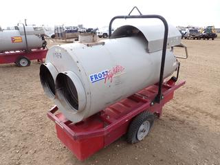 Frost Fighter 320,000 BTU/Hr. Portable Oil Burning Heater, Model OHV-350-II, c/w Beckett Oil Burner, Model SF,, SN 0613713  (Row2)