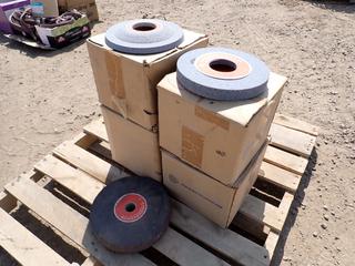 Qty of Assorted Carborundum Grinding Discs, Including: Dago M6 V10, Max. RPM 2483, 10x1-1/4x3  (N-4-3)