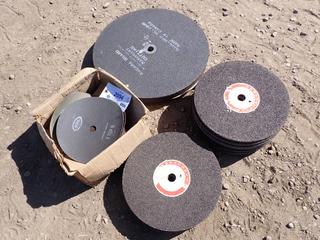 Qty of Assorted Grinding Discs, Including:  Carborundum and Nagora Brands  (Row2)