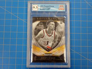 2021 Panini Prizm Draft Picks, Brilliance, Rookie Card, Jalen Suggs, 3,  *Graded 9.5 By Great Canadian Grading*  (Office)
