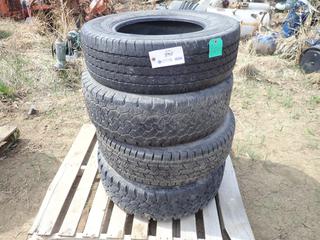 (4) R-17 Tires, w/ 2 Rims,  **Located Offsite at 21220-107 Avenue NW, Edmonton, For More Information Contact Richard at 780-222-8309**