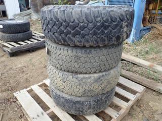 (4) R-16 Tires, w/ Rims,  **Located Offsite at 21220-107 Avenue NW, Edmonton, For More Information Contact Richard at 780-222-8309**