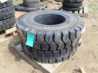 (2) 8.25-15 Tires,  **Located Offsite at 21220-107 Avenue NW, Edmonton, For More Information Contact Richard at 780-222-8309**