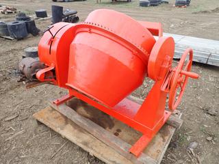 Cement Mixer, 3 Phase, 1.5 HP, 220/240V,  **Located Offsite at 21220-107 Avenue NW, Edmonton, For More Information Contact Richard at 780-222-8309**